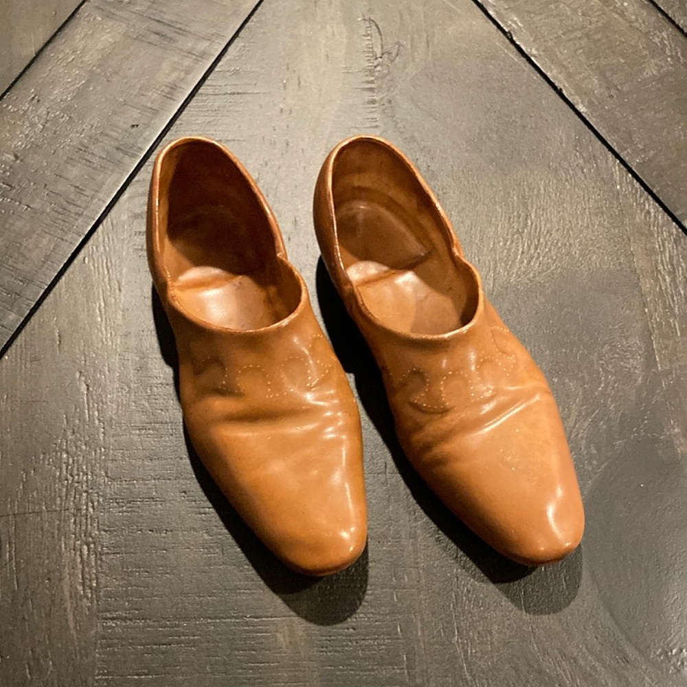 Pair Royal Bayreuth style Men's Bedroom Slippers (Left & Right)